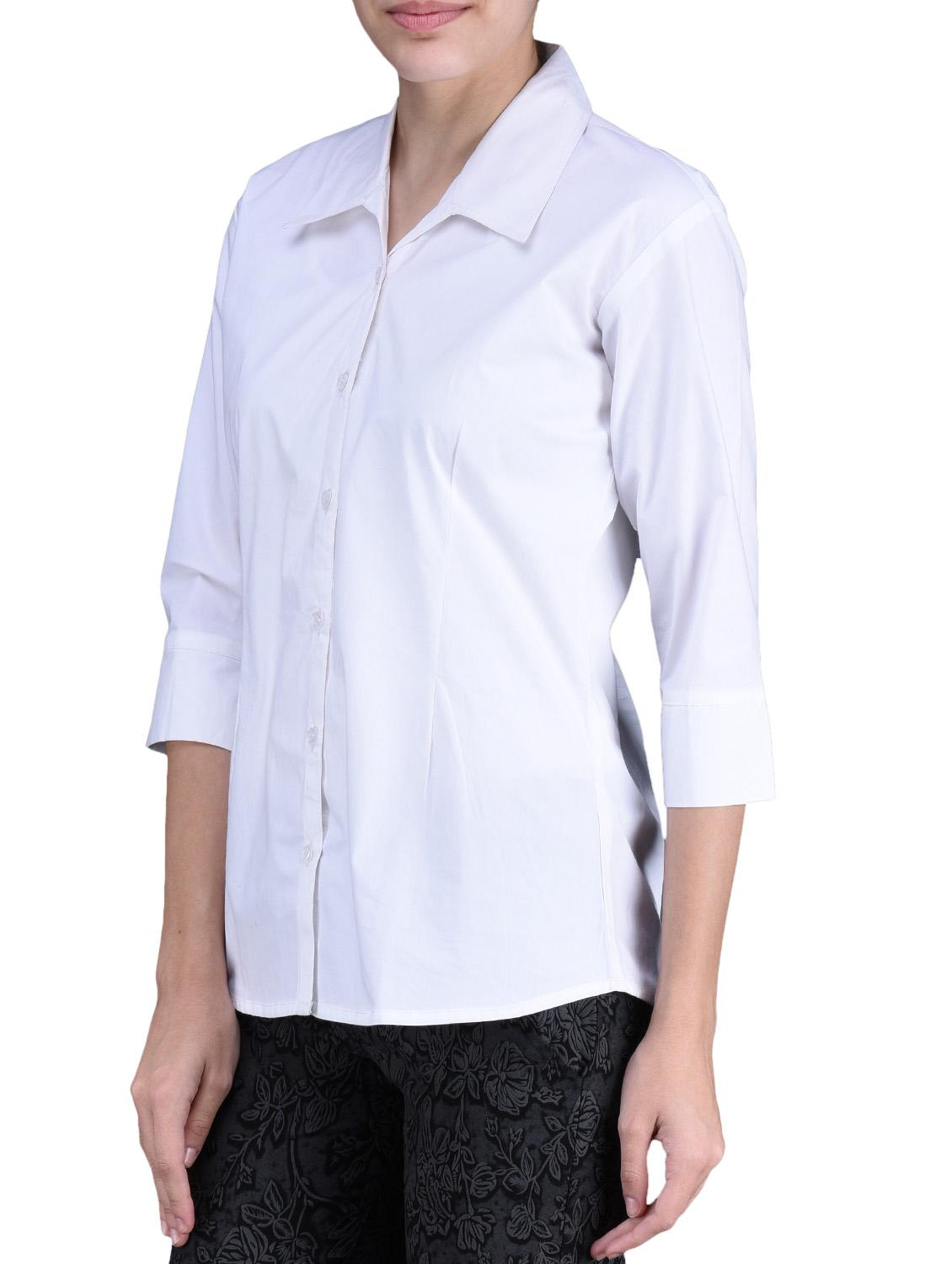 plain solid white shirt - 1095822 - Zoom Image - 2