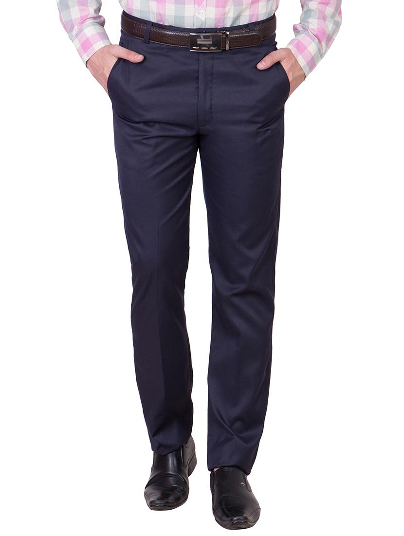 multi colored cotton formal trouser (Set Of 2) - 10972625 - Zoom Image - 5