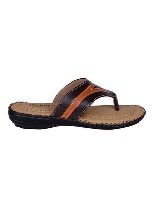 brown faux leather sandals - 10986460 - Standard Image - 2
