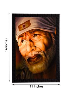 ecraftindia sai baba satin matt texture uv art painting - 10996453 - Standard Image - 2