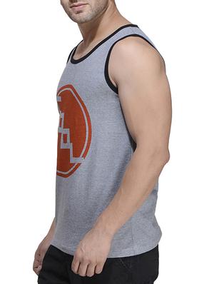grey cotton vest - 11018467 - Standard Image - 2