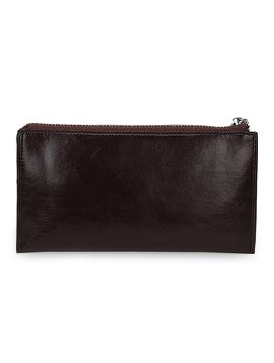brown leatherette wallet - 11052043 - Standard Image - 2