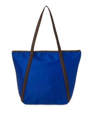 royal blue nylon tote with mini pouch - 1105982 - Standard Image - 2
