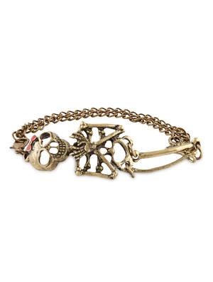 antique golden skeleton bracelet - 1107159 - Standard Image - 2