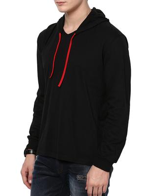 black cotton t-shirt - 11072183 - Standard Image - 2