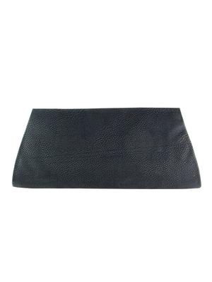 black leatherette clutch - 11100189 - Standard Image - 2