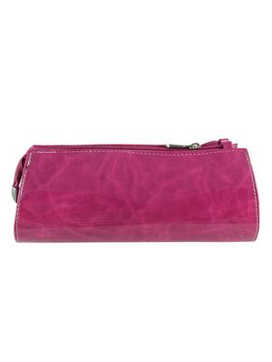 pink leatherette clutch - 11100193 - Standard Image - 2