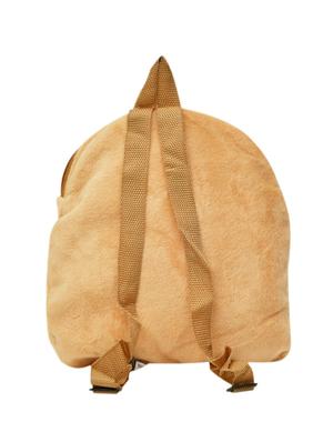 beige coloured velvet backpack - 11100628 - Standard Image - 2