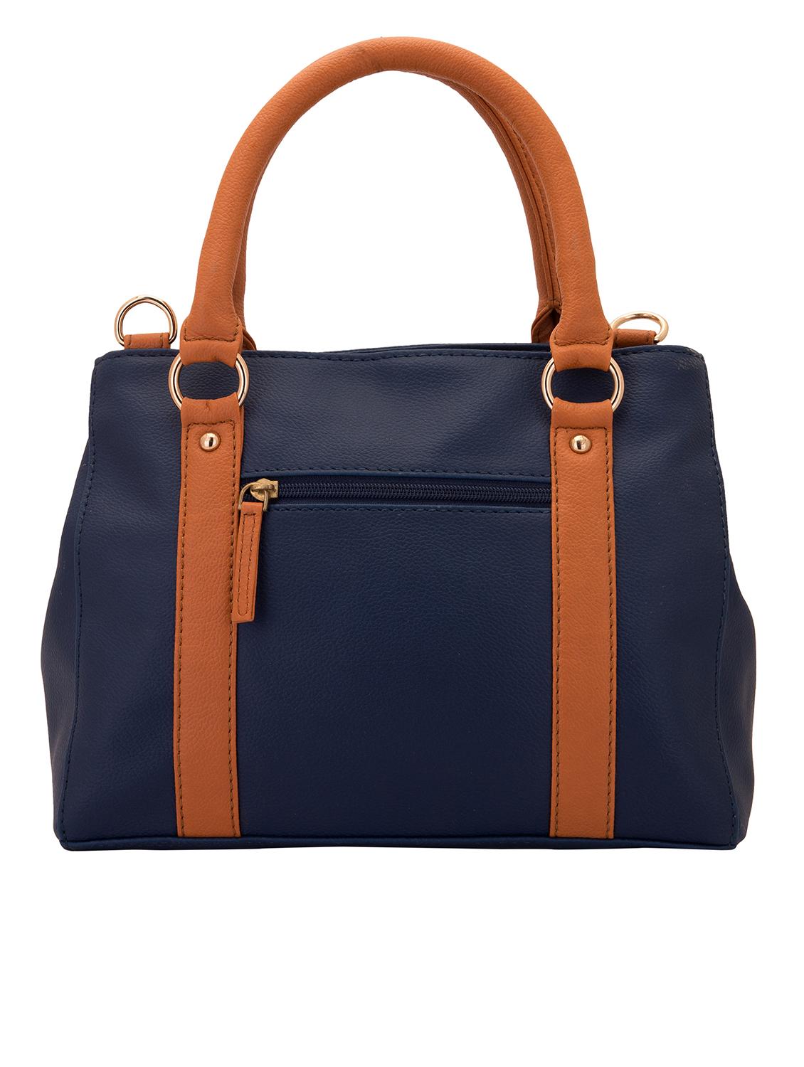 blue leatherette handbag - 11111994 - Zoom Image - 2