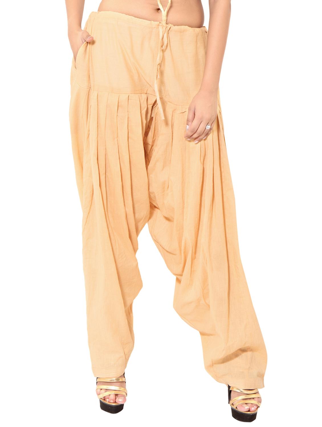 pink cotton combo salwars - 11120011 - Zoom Image - 2