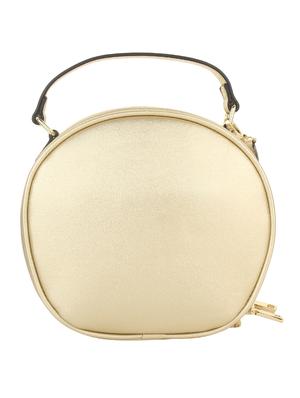 gold leatherette regular sling bag - 11131444 - Standard Image - 2