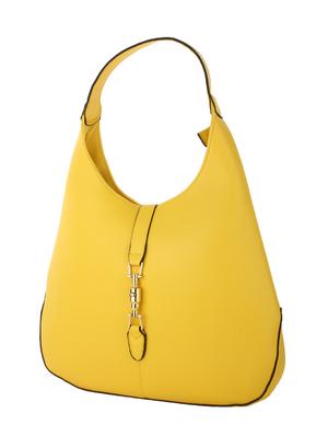 yellow leatherette handbag - 11131447 - Standard Image - 5