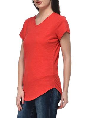 red cotton top - 11140574 - Standard Image - 2