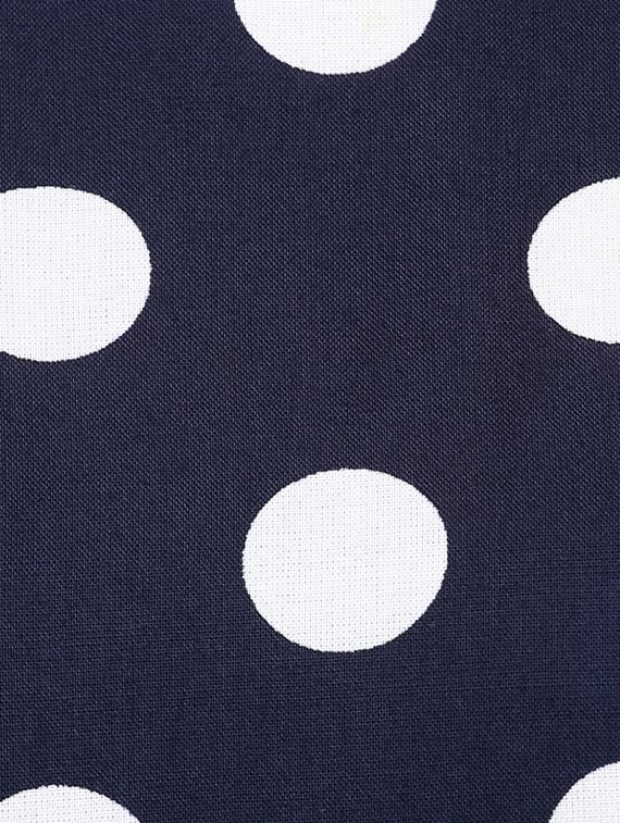 navy blue viscose dress - 11193557 - Zoom Image - 5