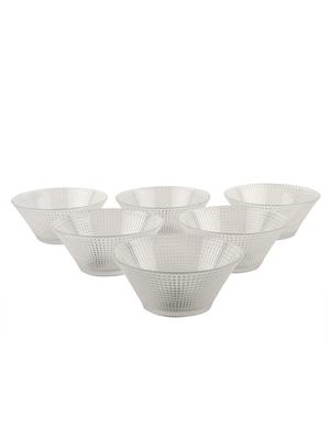 set of 6 transparent glass bowls - 11233519 - Standard Image - 2