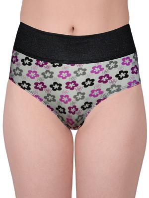 multi colored cotton floral print hipster panty (set of 3) - 11236199 - Standard Image - 8