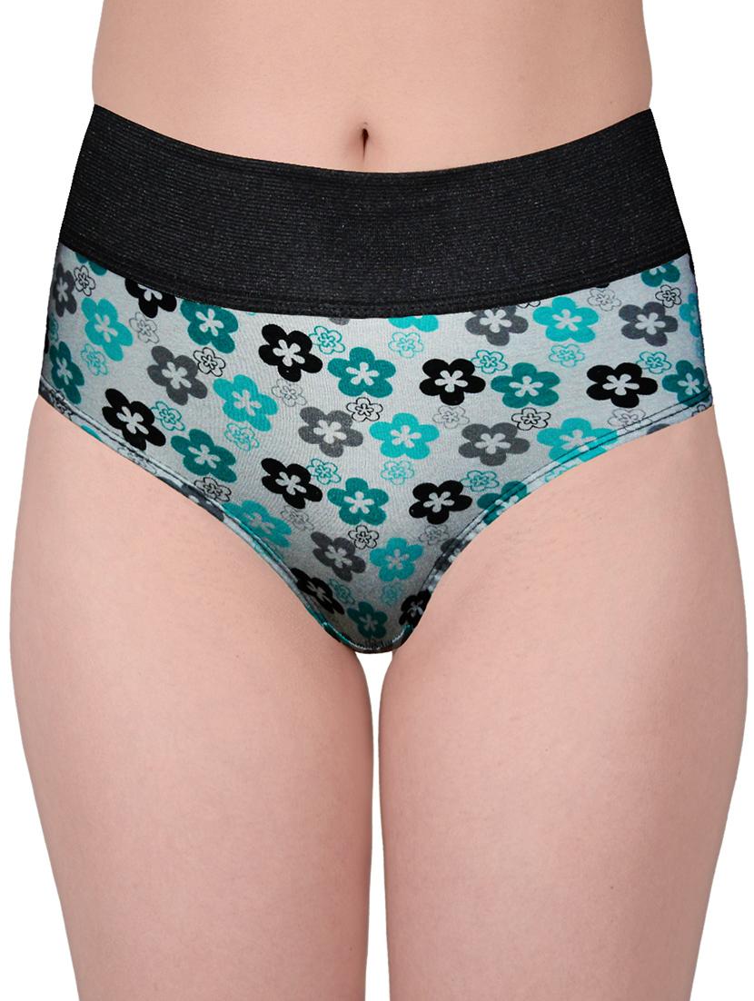 multi colored cotton floral print hipster panty (set of 3) - 11236199 - Zoom Image - 2