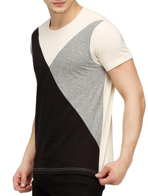 multi colour cotton color block t-shirt - 11251725 - Standard Image - 2