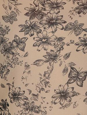 floral printed round neck polygeorgette top - 1125173 - Standard Image - 5