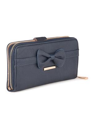 blue leatherette wallet - 11260428 - Standard Image - 5