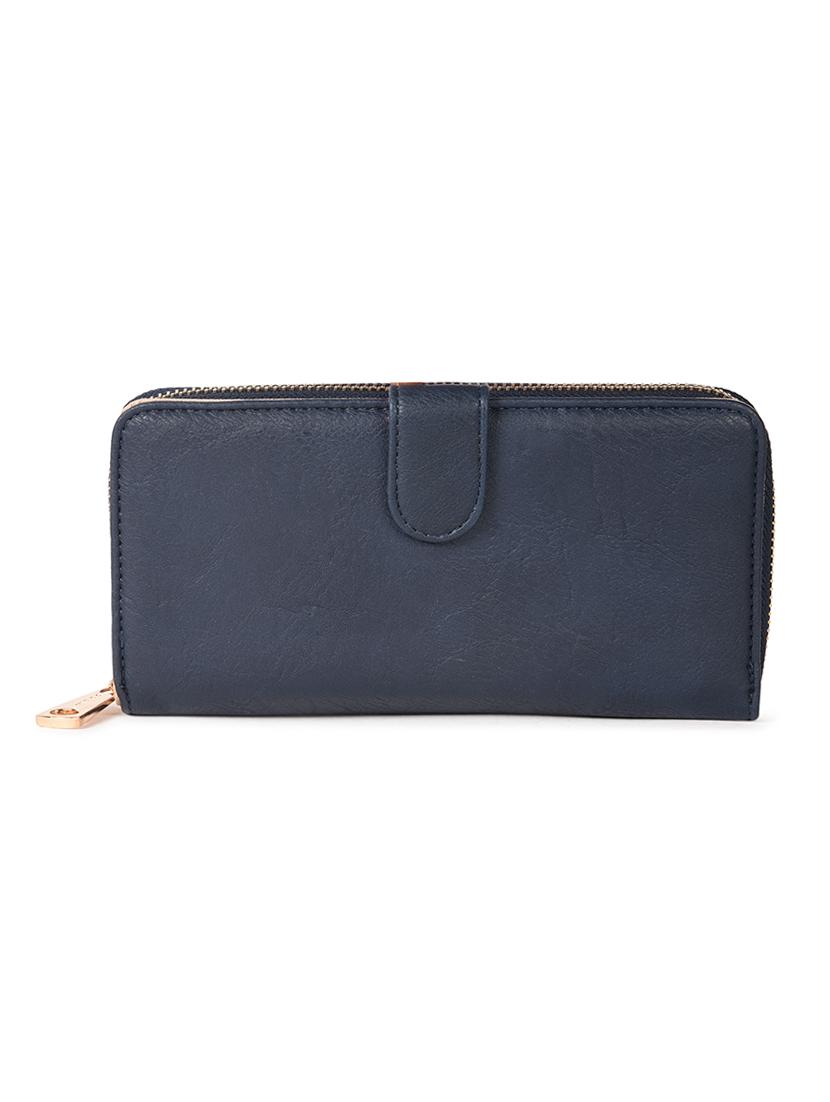 blue leatherette wallet - 11260428 - Zoom Image - 2