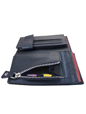 black & red leather wallet - 11260751 - Standard Image - 5