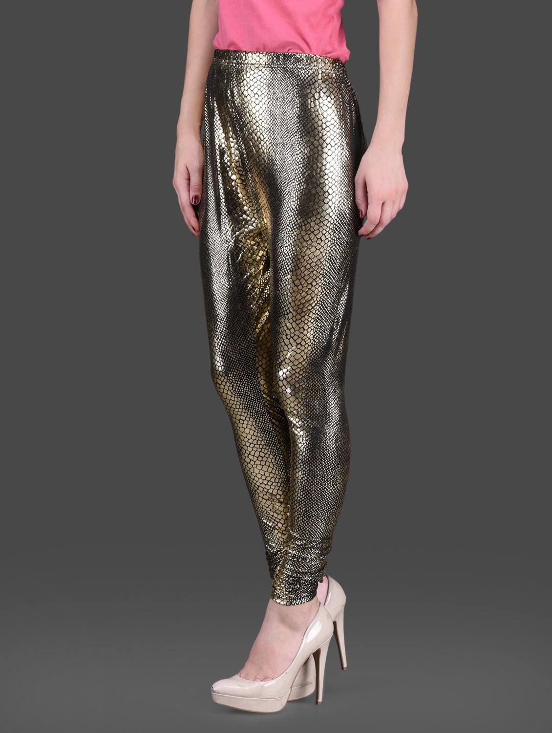 reptile printed polyknit spandex leggings - 1126320 - Zoom Image - 2