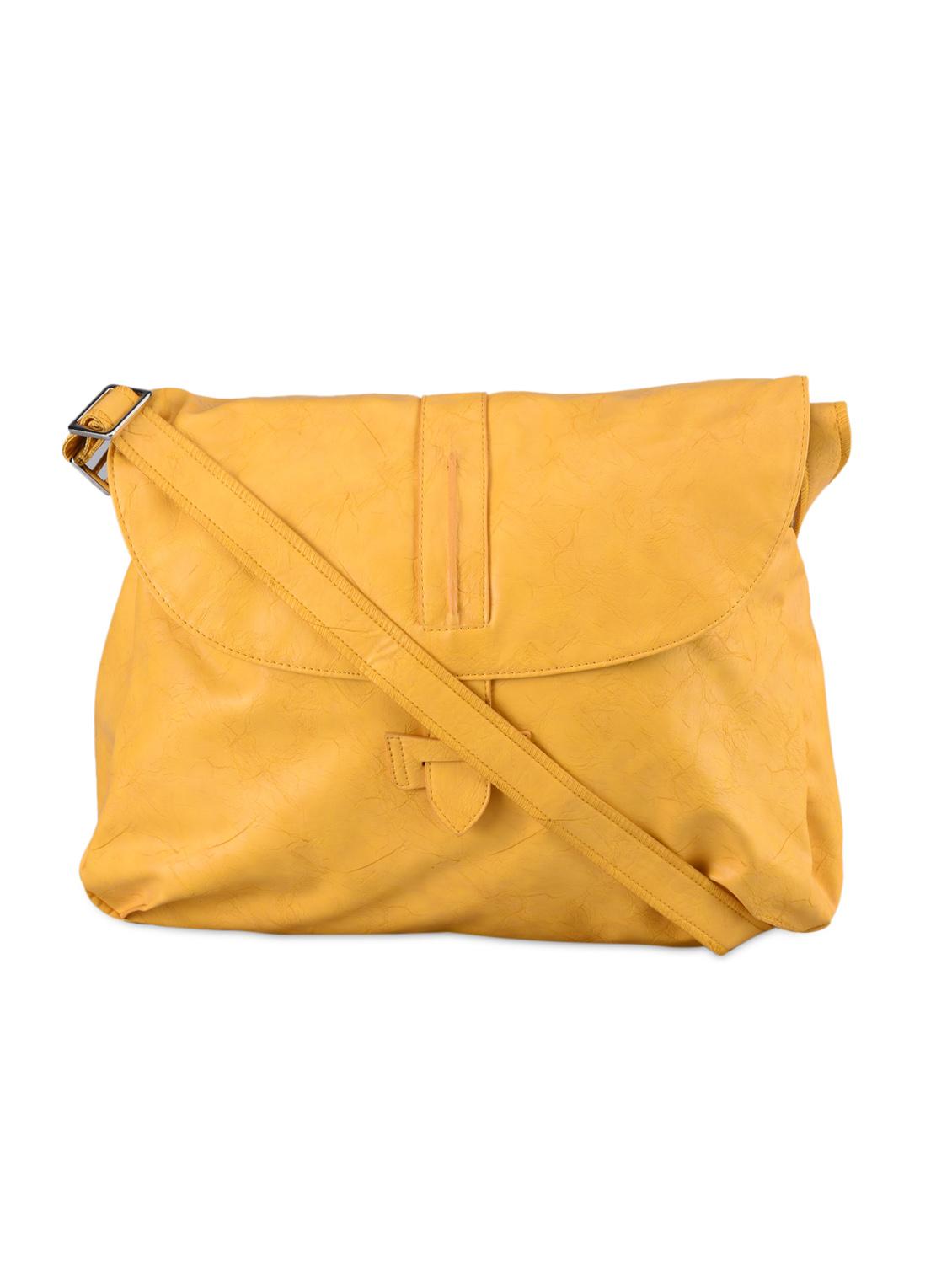Flap Folding Leatherette Sling Bag - Baggit
