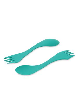 blue plastic set of 6 spork - 1129709 - Standard Image - 2