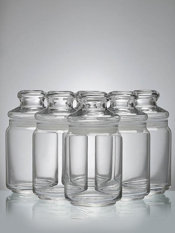 Ocean Pop Storage Jar Small 650 ML - Set of 6 - 11319211 - Zoom Image - 2