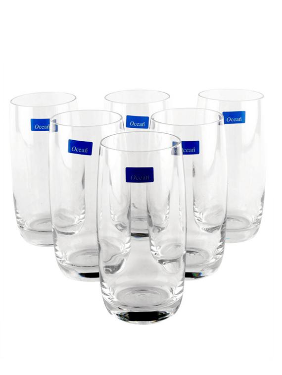 Ocean Ivory Hi Ball Drink Glasses 370 ml - Set Of 6 - 11319242 - Zoom Image - 2