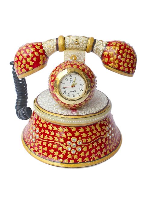 multi colored table clock - 11359453 - Standard Image - 1