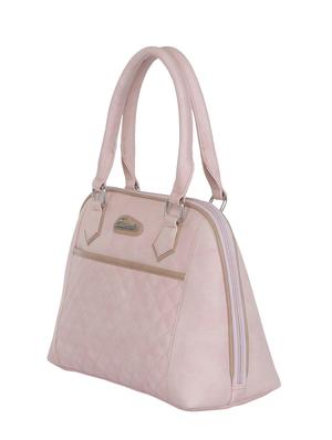 light pink faux leather handbag - 11369664 - Standard Image - 5