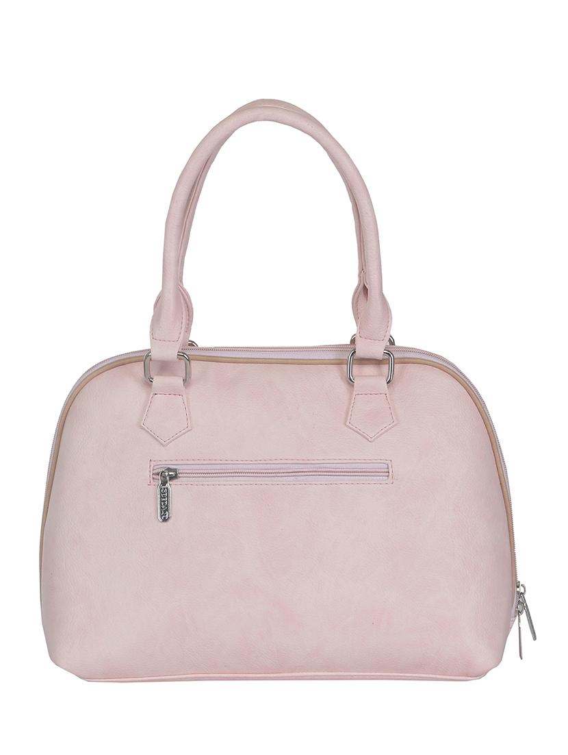 light pink faux leather handbag - 11369664 - Zoom Image - 2