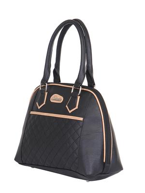 black faux leather handbag - 11369665 - Standard Image - 5