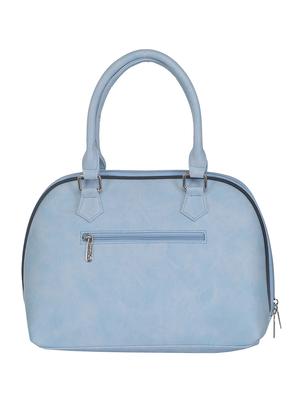 powder blue faux leather handbag - 11369666 - Standard Image - 2