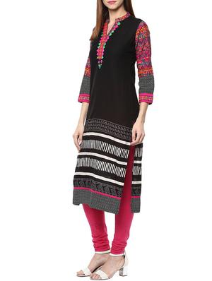 multi colored cotton kurta - 11370184 - Standard Image - 2