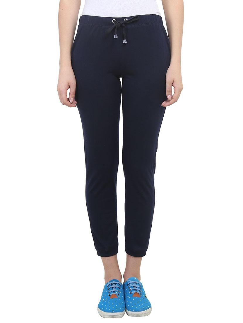 black and navy blue cotton track pants (set of 2) - 11375534 - Zoom Image - 5
