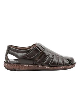 brown leather sandals - 11398606 - Standard Image - 2
