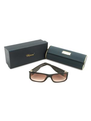 chopard women rectangle brown full frame acetate sunglass chopard-sch040s-09nz - 11404832 - Standard Image - 5