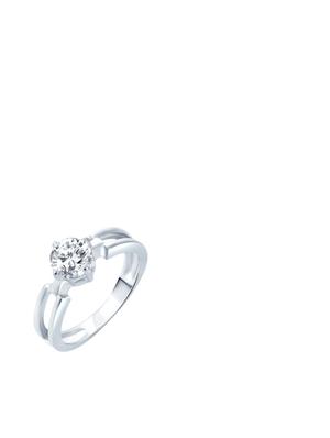 white brass hand ring (set of 4) - 11407689 - Standard Image - 5