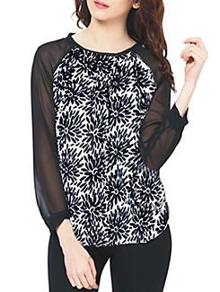 black printed cotton regular top - 11409124 - Standard Image - 2