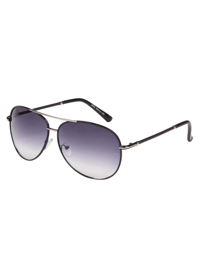 purple color, oval frame sunglasses - 11425648 - Zoom Image - 2