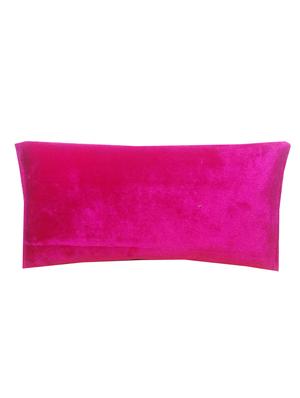 pink embellished velvet clutch - 11432330 - Standard Image - 2