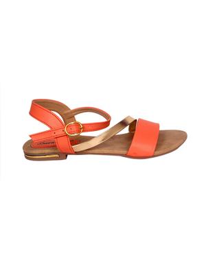 pink faux leather sandal - 11438589 - Standard Image - 2