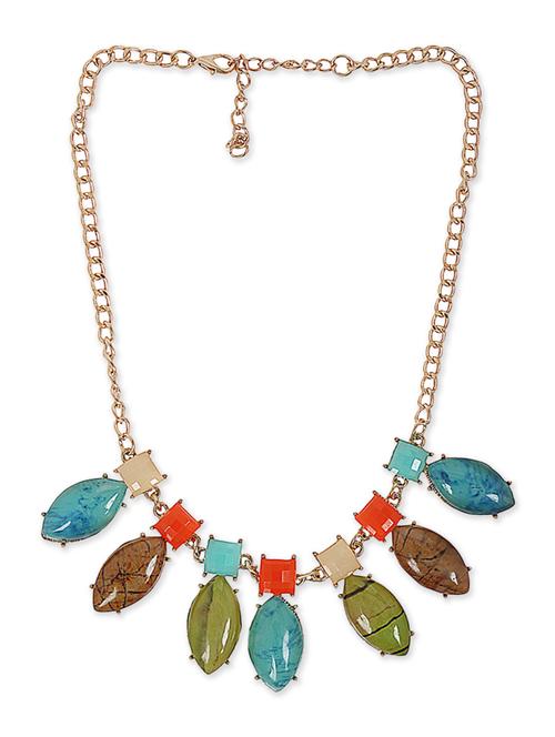 multi colored glass short necklace - 11439686 - Very Small Image - 1