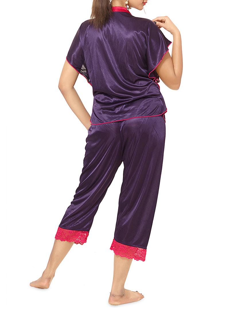 poly satin night wear set (set of 8) - 1145295 - Zoom Image - 11