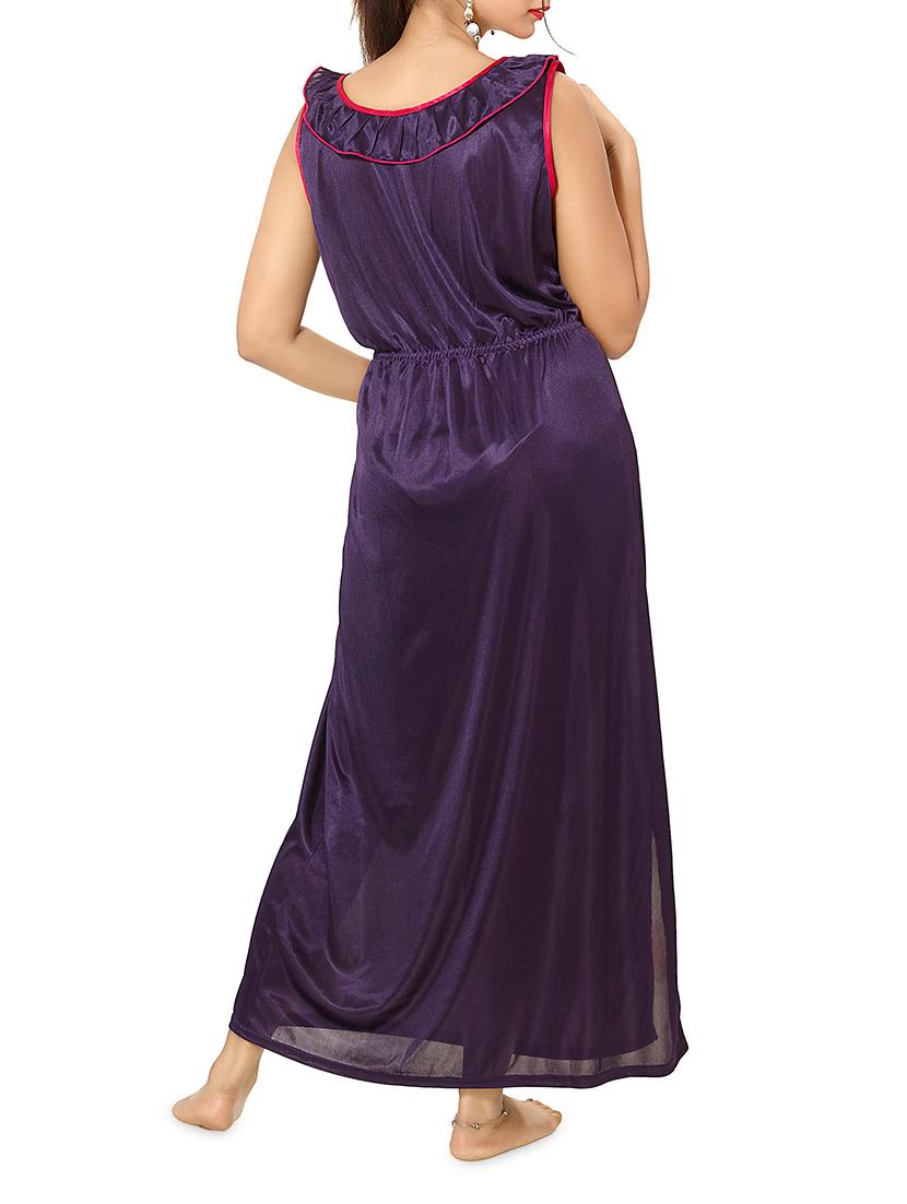 poly satin night wear set (set of 8) - 1145295 - Zoom Image - 5