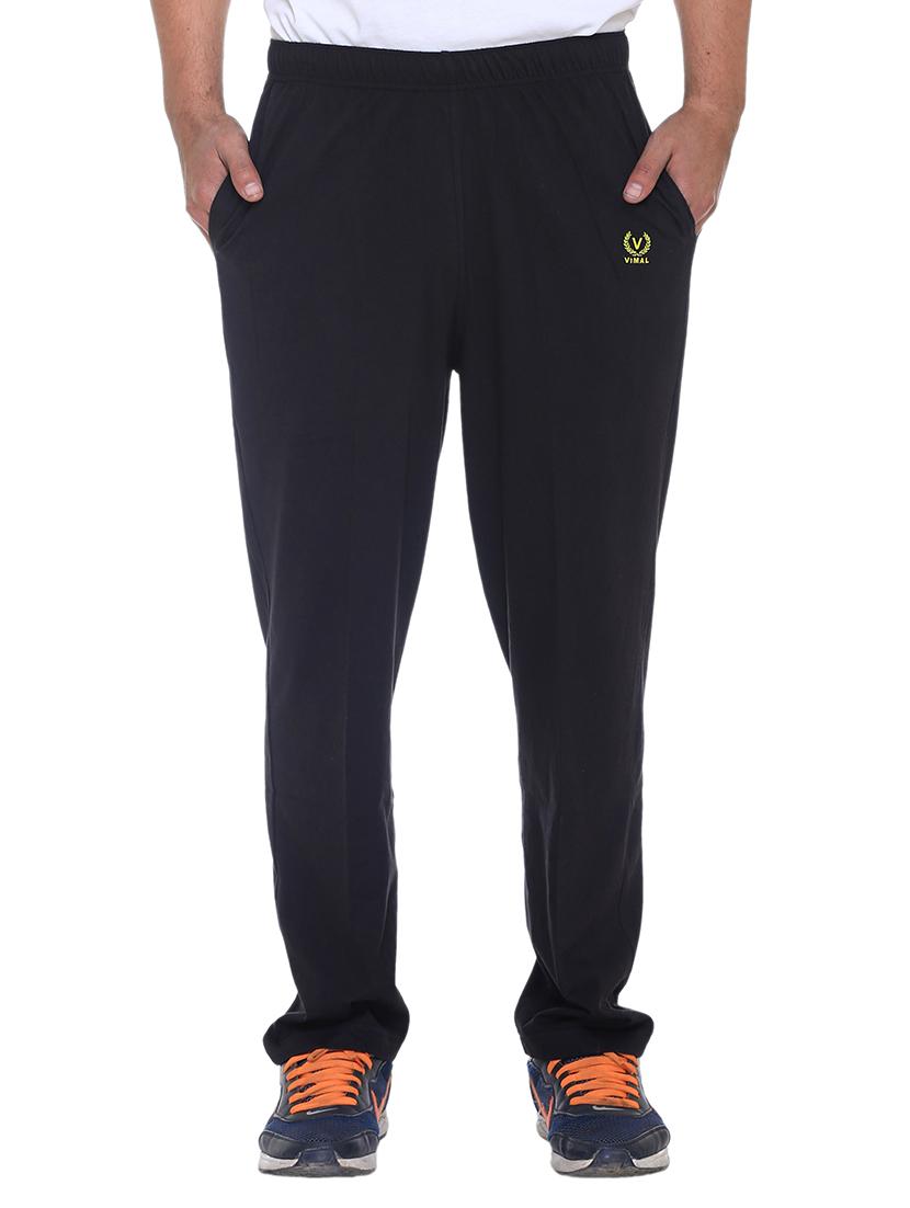 multi colored cotton ankle length track pant - 11462191 - Zoom Image - 2