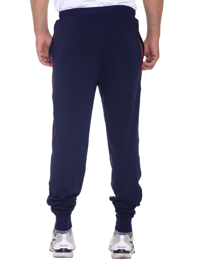 multi colored cotton ankle length track pant - 11462203 - Zoom Image - 8
